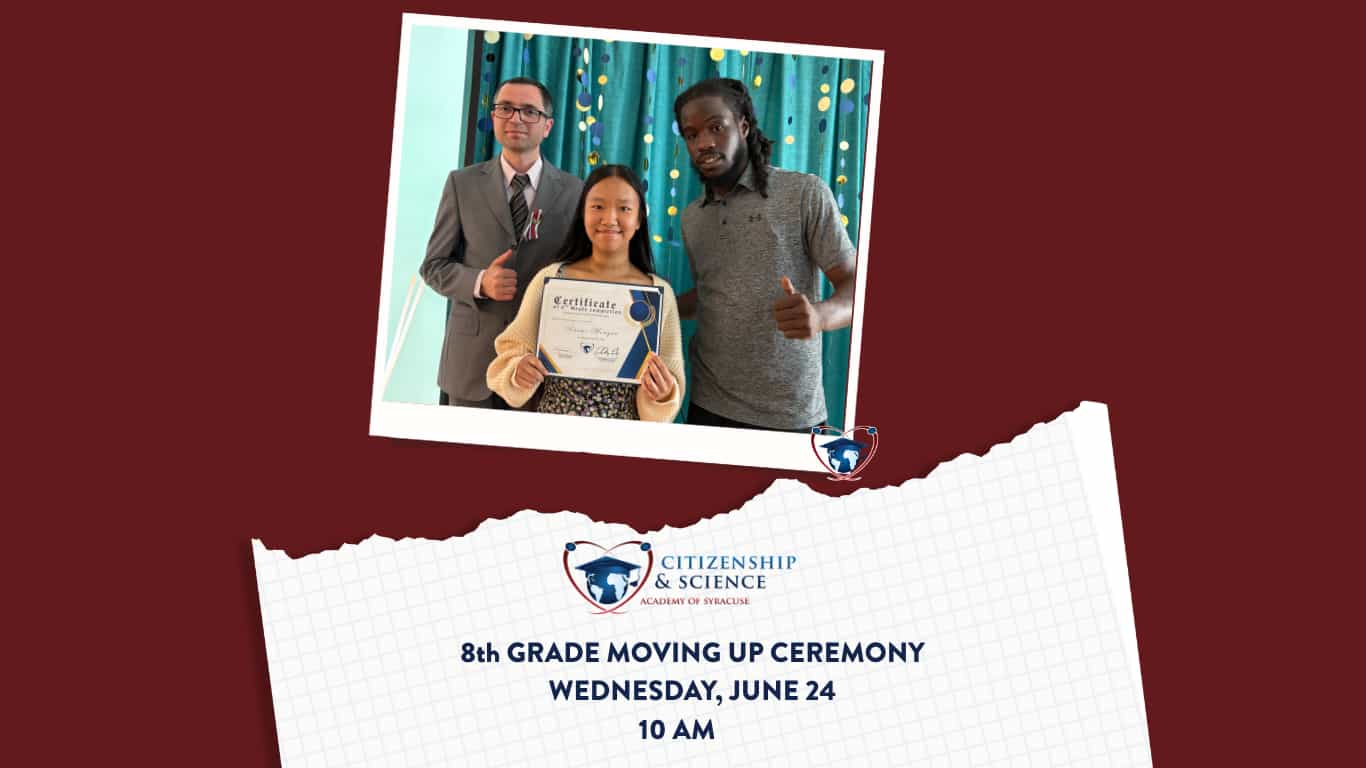 CSAS 8th Grade Moving Up Ceremony 