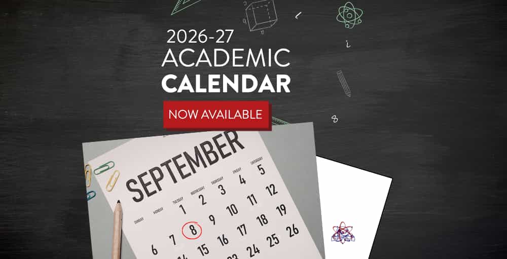 CSAS Academic Calendar Now Available
