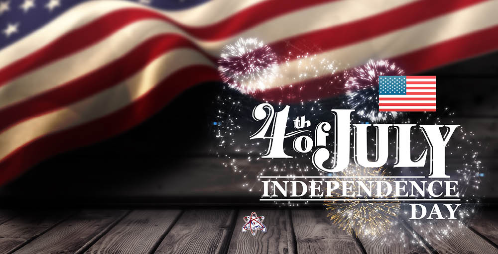 Red, White, and Blue, we wish a happy 4th of July to You! We hope all our Atoms have a happy, healthy, and safe Independence Day.