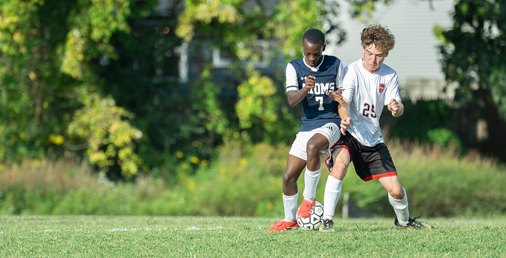 The CSAS Varsity Soccer Team Plays First Home Game of 2025 Season